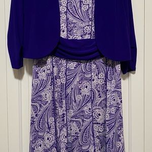 Women’s dress with short jacket